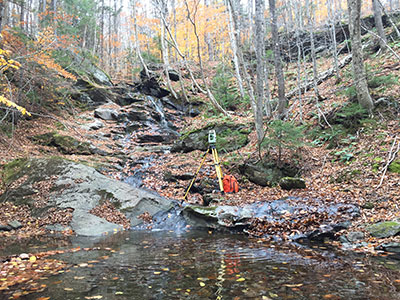 Boundary Survey in Bridgewater